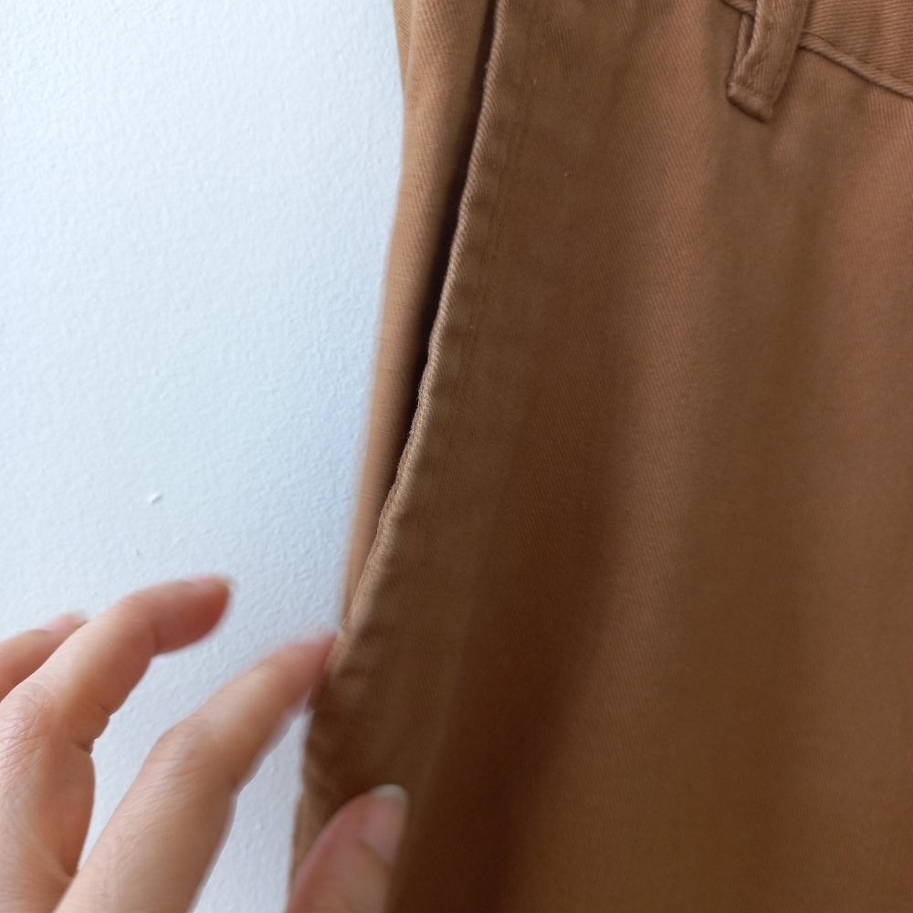 Michael Brandon Men's Tan Chinos Versatile Cotton Twill Size 30 X 30 US - Picture 5 of 12